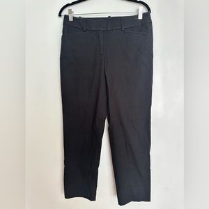 Loft Julie Fit The Riviera Pants Women Black and White polka dots.